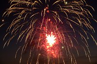 Bild: Gro&szlig;es Feuerwerk zum diesj&auml;hrigen Brunnenfest in Bad Langensalza