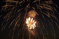 Bild: Gro&szlig;es Feuerwerk zum diesj&auml;hrigen Brunnenfest in Bad Langensalza