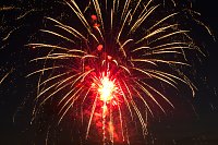 Bild: Gro&szlig;es Feuerwerk zum diesj&auml;hrigen Brunnenfest in Bad Langensalza