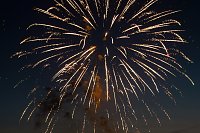 Bild: Gro&szlig;es Feuerwerk zum diesj&auml;hrigen Brunnenfest in Bad Langensalza
