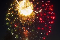 Bild: Gro&szlig;es Feuerwerk zum diesj&auml;hrigen Brunnenfest in Bad Langensalza