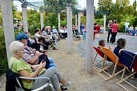 Tolle Stimmung im Rosengarten Bad Langensalza mit Reggae-Klängen Bild: Tolle Stimmung im Rosengarten Bad Langensalza mit Reggae-Klängen