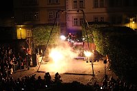 Spektakuläre Feuershow von "EVENTPUPPETS" beim Mittelalterstadtfest in Bad Langensalza Bild: Spektakuläre Feuershow von "EVENTPUPPETS" beim Mittelalterstadtfest in Bad Langensalza