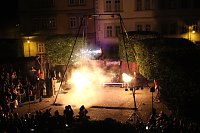 Spektakuläre Feuershow von "EVENTPUPPETS" beim Mittelalterstadtfest in Bad Langensalza Bild: Spektakuläre Feuershow von "EVENTPUPPETS" beim Mittelalterstadtfest in Bad Langensalza