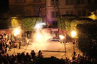 Spektakuläre Feuershow von "EVENTPUPPETS" beim Mittelalterstadtfest in Bad Langensalza Bild: Spektakuläre Feuershow von "EVENTPUPPETS" beim Mittelalterstadtfest in Bad Langensalza