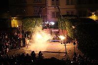 Spektakuläre Feuershow von "EVENTPUPPETS" beim Mittelalterstadtfest in Bad Langensalza Bild: Spektakuläre Feuershow von "EVENTPUPPETS" beim Mittelalterstadtfest in Bad Langensalza