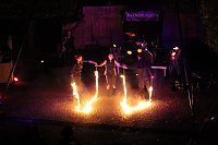 Spektakuläre Feuershow von "EVENTPUPPETS" beim Mittelalterstadtfest in Bad Langensalza Bild: Spektakuläre Feuershow von "EVENTPUPPETS" beim Mittelalterstadtfest in Bad Langensalza