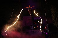 Spektakuläre Feuershow von "EVENTPUPPETS" beim Mittelalterstadtfest in Bad Langensalza Bild: Spektakuläre Feuershow von "EVENTPUPPETS" beim Mittelalterstadtfest in Bad Langensalza