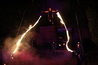 Spektakuläre Feuershow von "EVENTPUPPETS" beim Mittelalterstadtfest in Bad Langensalza Bild: Spektakuläre Feuershow von "EVENTPUPPETS" beim Mittelalterstadtfest in Bad Langensalza