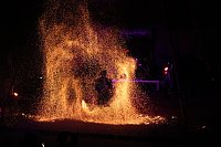 Spektakuläre Feuershow von "EVENTPUPPETS" beim Mittelalterstadtfest in Bad Langensalza Bild: Spektakuläre Feuershow von "EVENTPUPPETS" beim Mittelalterstadtfest in Bad Langensalza