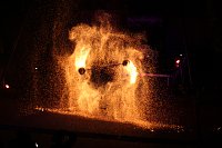 Spektakuläre Feuershow von "EVENTPUPPETS" beim Mittelalterstadtfest in Bad Langensalza Bild: Spektakuläre Feuershow von "EVENTPUPPETS" beim Mittelalterstadtfest in Bad Langensalza