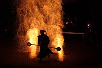 Spektakuläre Feuershow von "EVENTPUPPETS" beim Mittelalterstadtfest in Bad Langensalza Bild: Spektakuläre Feuershow von "EVENTPUPPETS" beim Mittelalterstadtfest in Bad Langensalza