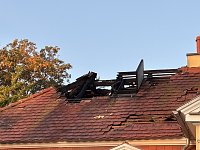 Ausmaß der Schäden an der Villa Italia nach dem Brand heute Nacht Bild: Ausmaß der Schäden an der Villa Italia nach dem Brand heute Nacht