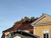 Ausmaß der Schäden an der Villa Italia nach dem Brand heute Nacht Bild: Ausmaß der Schäden an der Villa Italia nach dem Brand heute Nacht