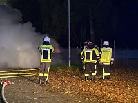 Fahrzeugbrand in der vergangenen Nacht Bild: Fahrzeugbrand in der vergangenen Nacht