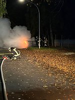 Fahrzeugbrand in der vergangenen Nacht Bild: Fahrzeugbrand in der vergangenen Nacht