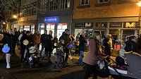 Bild: Bunter Kinderwagen beim Martinsumzug durch Bad Langensalza