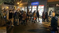 Bild: Bunter Kinderwagen beim Martinsumzug durch Bad Langensalza