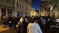 Bild: Bunter Kinderwagen beim Martinsumzug durch Bad Langensalza