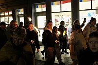 Bild: Bunter Kinderwagen beim Martinsumzug durch Bad Langensalza