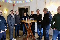 Bild: Beginn der 5. Jahreszeit. Kinder erst&uuml;rmen Langensalzaer Rathaus