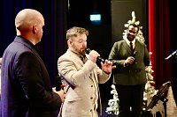 Bild: enortrio Fellas & Band am Nikolaustag 2025 im Kultur- und Kongresszentrum Bad Langensalza