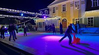 Bild: "BaLaTon" im weihnachtlichem Ambiente  im Schl&ouml;sschenpark in Bad Langensalza