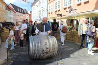 Bild: Martin Braun mit reichlich Bier im Gep&auml;ck