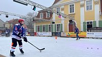 Bild: Kinder trainieren mit Ice Rebells im Schl&ouml;sschenpark