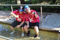 Bild: Bierathlon in N&auml;gelst&auml;dt