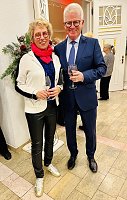 Bild: Frau und Herr P&ouml;hler beim Weihnachtskonzert im KKZ