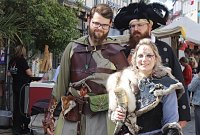 Bild: Gewandete beim Mittelalterstadtfest