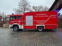 Bild: Einsatz der Feuerwehr Bad Langensalza beim Brand im Verbandswasserwerk