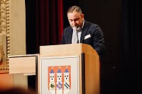 Bild: B&uuml;rgermeister Matthias Reinz beim Neujahrsempfang 2026 im Kultur- und Kongresszentrum in Bad Langensalza