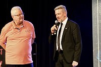 (v.re.) Faust n Roll nach Goethe" im KKZ in Bad Langensalza - Schirmherr Thomas Ahke (Landrat) und Michael Manthey von Manthey Rocco Pera Bild: (v.re.) Faust n Roll nach Goethe" im KKZ in Bad Langensalza - Schirmherr Thomas Ahke (Landrat) und Michael Manthey von Manthey Rocco Pera