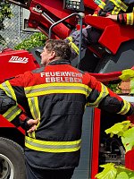 Bild: In Menteroda geriet am Donnerstag ein Wohnhaus in Brand.