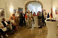 Bild: Vernissage der K&uuml;nstlerin K&uuml;nstlerin Gudrun Anlauft  in Rathaus Bad Langensalza
