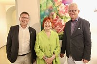 Bild: Vernissage der K&uuml;nstlerin K&uuml;nstlerin Gudrun Anlauft in Rathaus Bad Langensalza