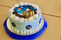 Bild: Vernissage der K&uuml;nstlerin K&uuml;nstlerin Gudrun Anlauft in Rathaus Bad Langensalza mit leckerer Torte