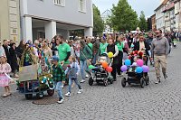 Festumzug zum 214. Brunnenfest in Bad Langensalza Bild: Festumzug zum 214. Brunnenfest in Bad Langensalza