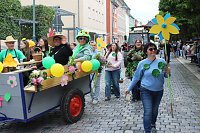 Festumzug zum 214. Brunnenfest in Bad Langensalza Bild: Festumzug zum 214. Brunnenfest in Bad Langensalza
