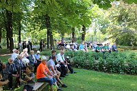 Bild: Festveranstaltung zum Gedenken an die Schlacht bei Langensalza am 27. Juni 1866