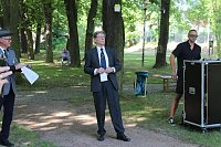 Bild: Festveranstaltung zum Gedenken an die Schlacht bei Langensalza am 27. Juni 1866