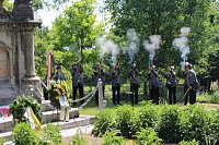 Bild: Festveranstaltung zum Gedenken an die Schlacht bei Langensalza am 27. Juni 1866
