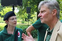 Bild: Festveranstaltung zum Gedenken an die Schlacht bei Langensalza am 27. Juni 1866