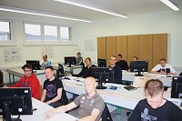 Azubis bei der GSES Bild: Azubis bei der GSES