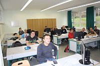 Azubis bei der GSES Bild: Azubis bei der GSES