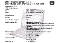 Azubis bei der GSES Bild: Azubis bei der GSES