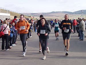 Lauf auf der Autobahn A71