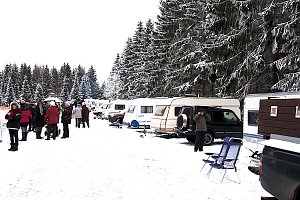 Schlittenhunderennen in Benneckenstein